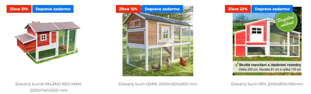Kurín pre 5 sliepok