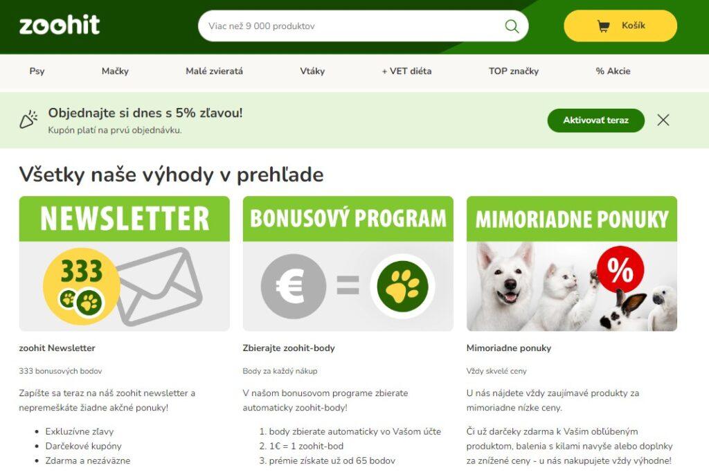 zoohit zlavovy kod