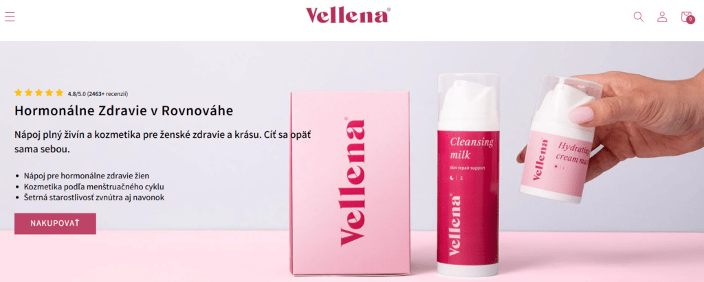 velena skúsenosti