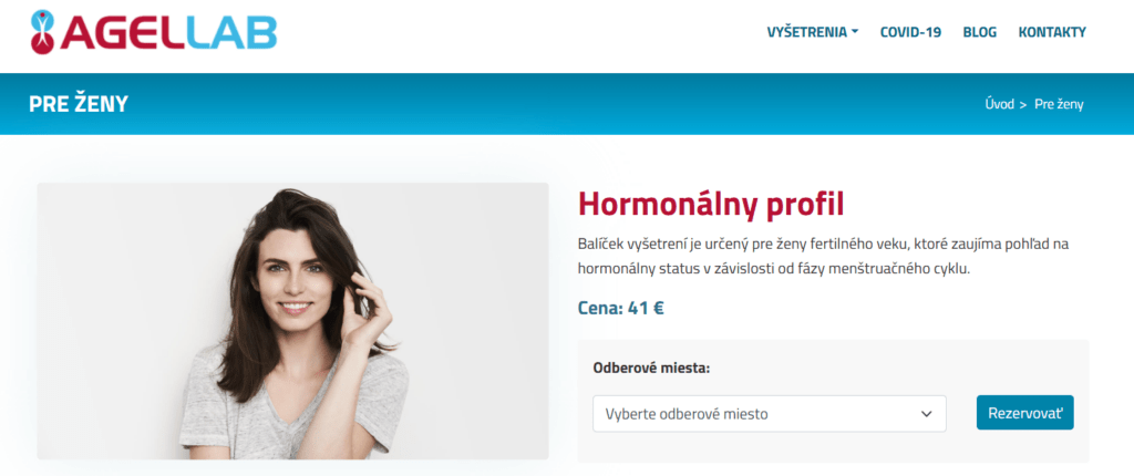 hormonálna nerovnováha test