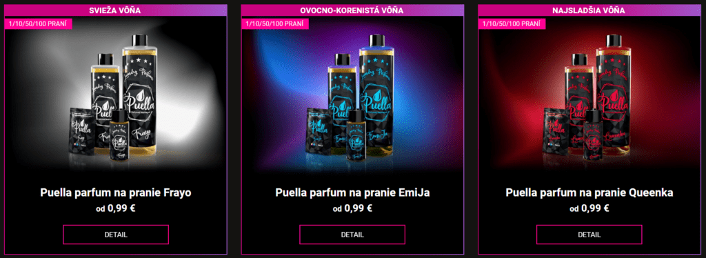 olejové parfumy do prania