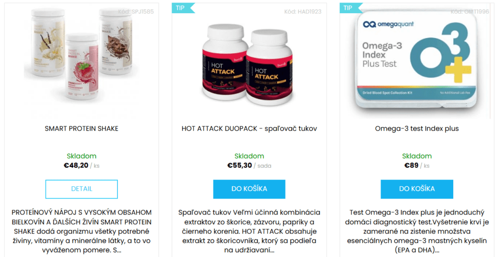 nutriadapt produkty