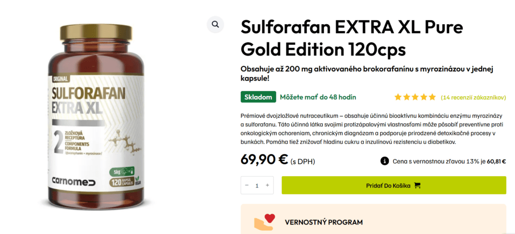 carnomed sulforafan extra