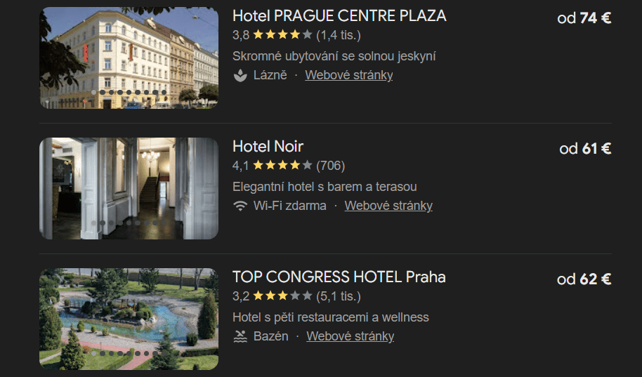 hotel Praha